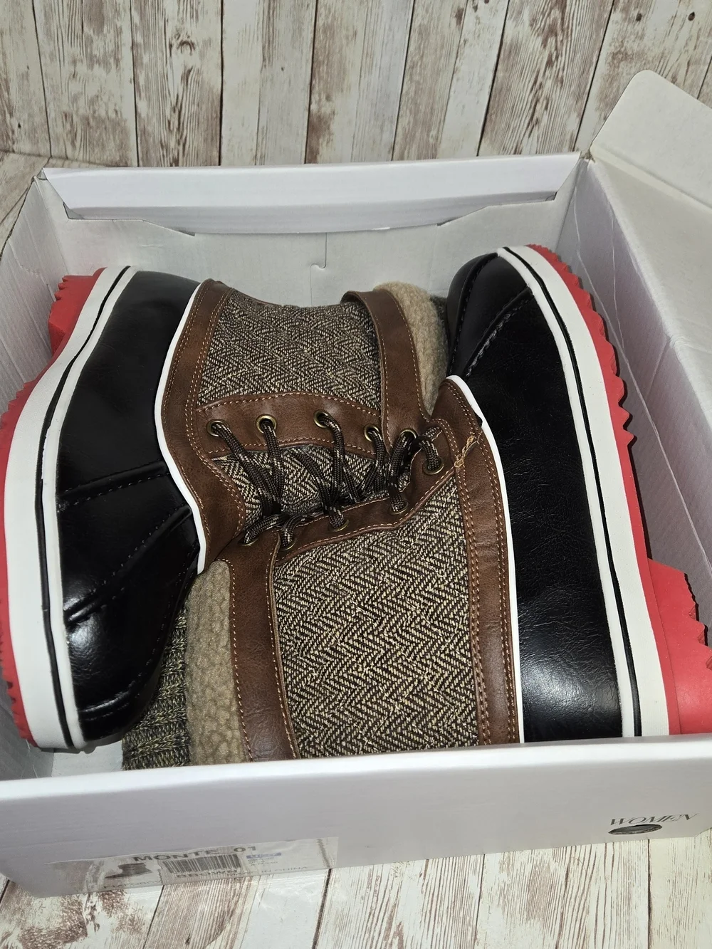 Dream Pairs Monte 01 Brown Duck Snow Boots Women’s Size 7 3M Thinsulate